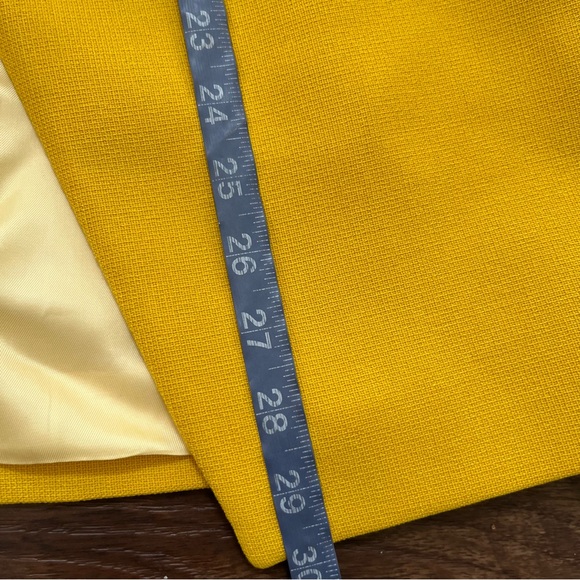 NWT Zara 227628 double breasted yellow gold blazer jacket career XS *READ - Picture 9 of 14
